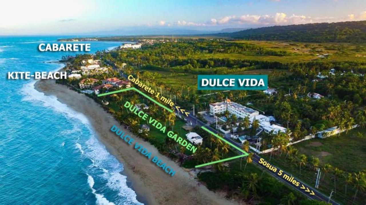 Dulce Vida Cabarete Apartman Kültér fotó